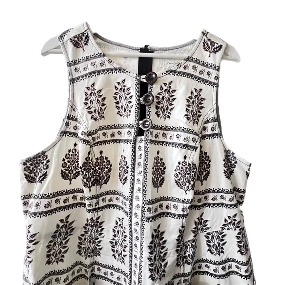 ANTHROPOLOGIE Woodblock Midi Dress US 20W - Picture 5 of 9